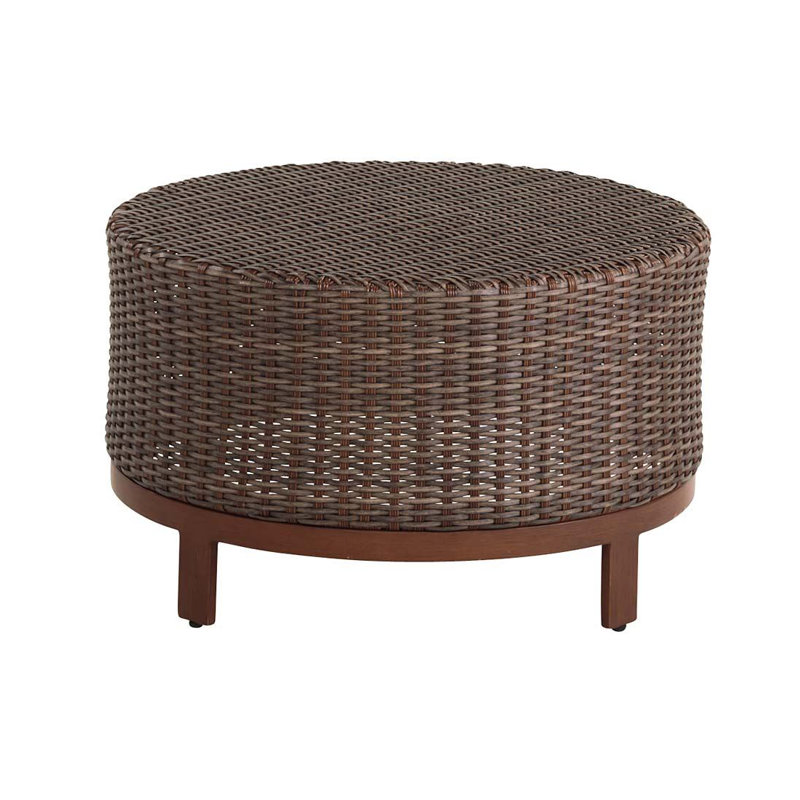Plow & Hearth Tangier Wicker/Rattan Coffee Table Wayfair
